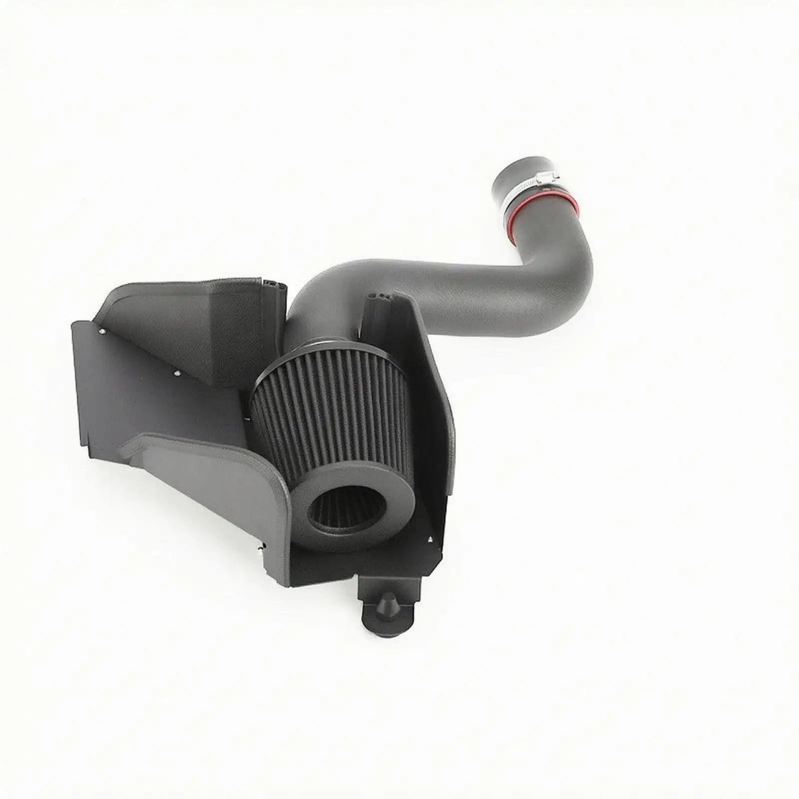 Intake Tube Assembly Reliable Cold Air Intake with Thermal Barrier Textured