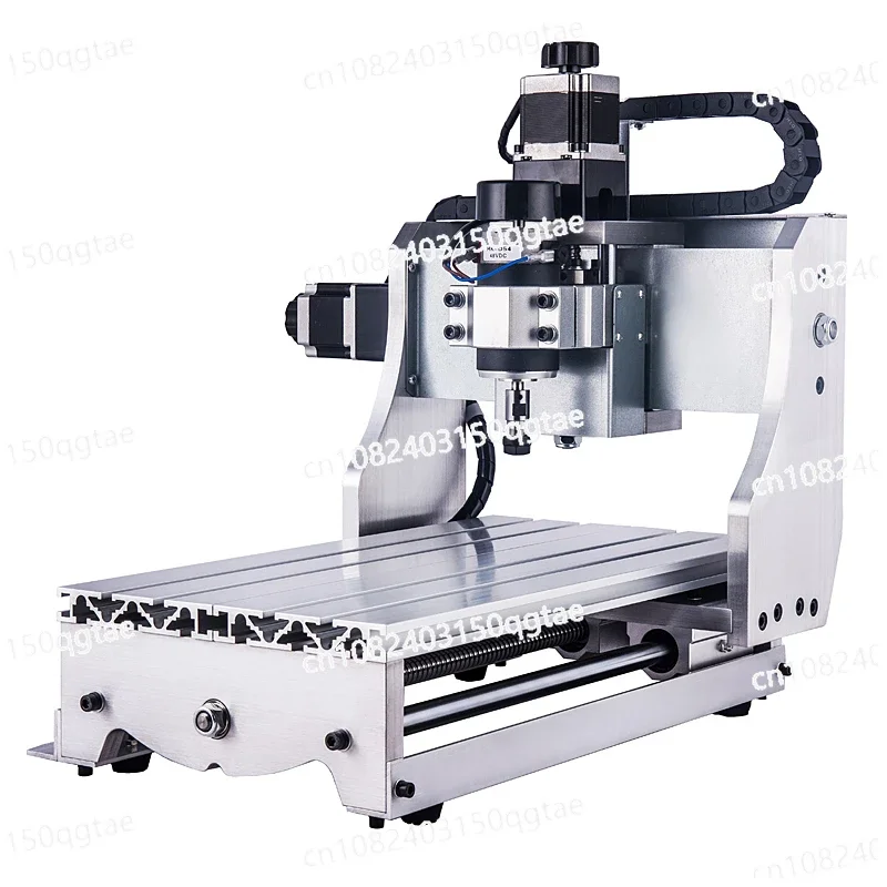 4 Axis Mini CNC Router Engraver 3020 300W 3D Woodworking Machinery Upgrade 500W Spindle Motor Aluminum Metal Milling Machine