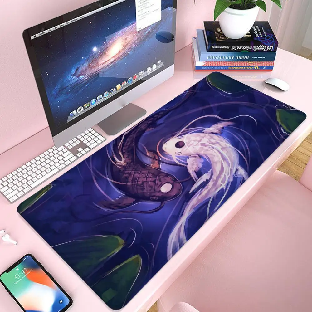 

Yin Yang Mouse Pad Gaming 900×400 Mousepad Gamer Xxl Mouse Mat Offices Accessories Keyboard Long Pad Computer Desk Mat