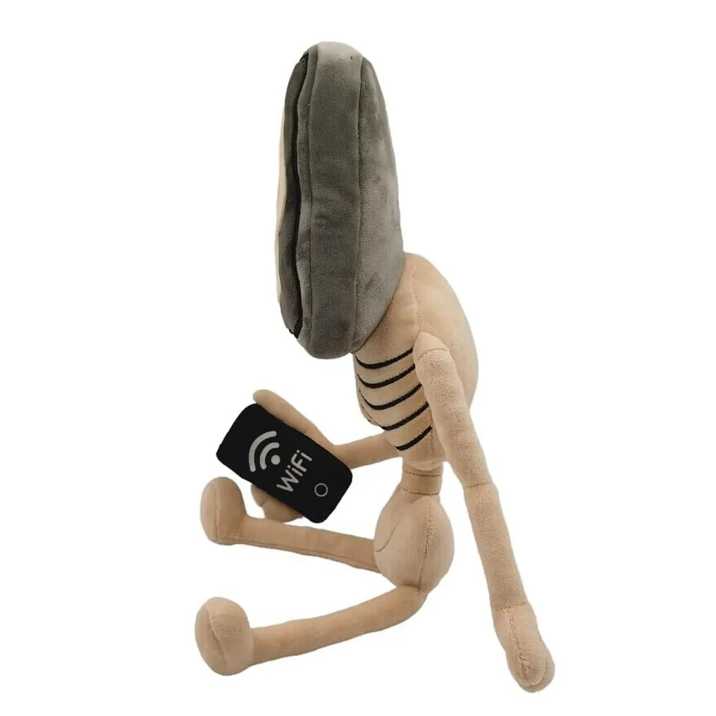 Boneka Plush Pot Hotspot Brainrot - Mainan Boneka Kerangka Lucu Karakter Meme untuk Penggemar Game (Koleksi Baru 2025)