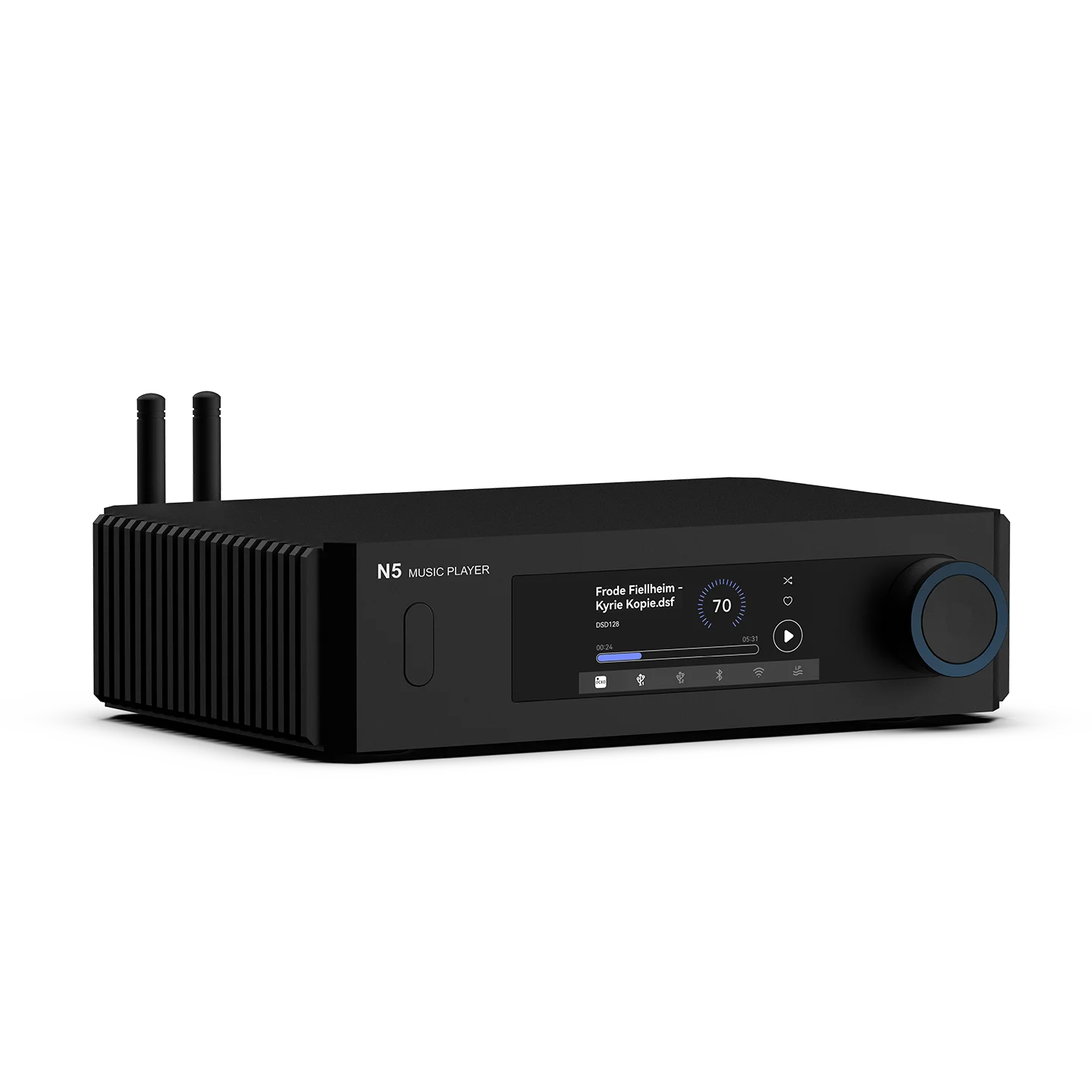 AUNE N5 مشغل موسيقى الصوت الرقمي شبكة تدفق DSD512 PCM 32bit 768 كيلو هرتز ESS9039Q2M رقاقة واي فاي بلوتوث HiFi DAC فك