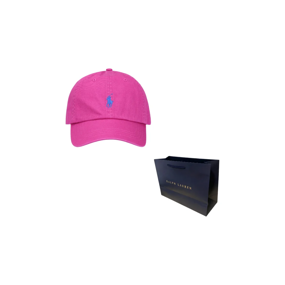 Polo Ralph Lauren Cotton Baseball Caps Unisex Vivid Pink 710667709073