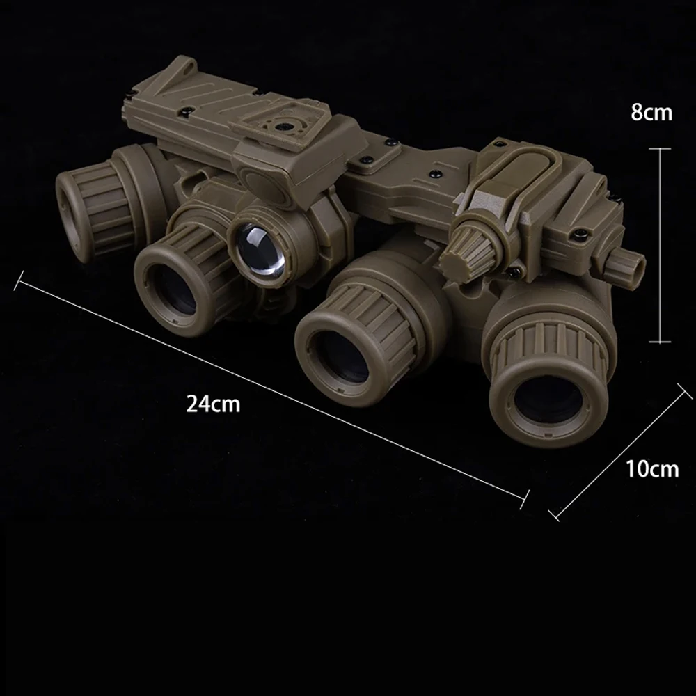Model  GPNVG 18 Night Vision Goggle Thermal Fusion Version Fast Helmet Mount NVG DUMMY Model Decoration Helmet Accessories