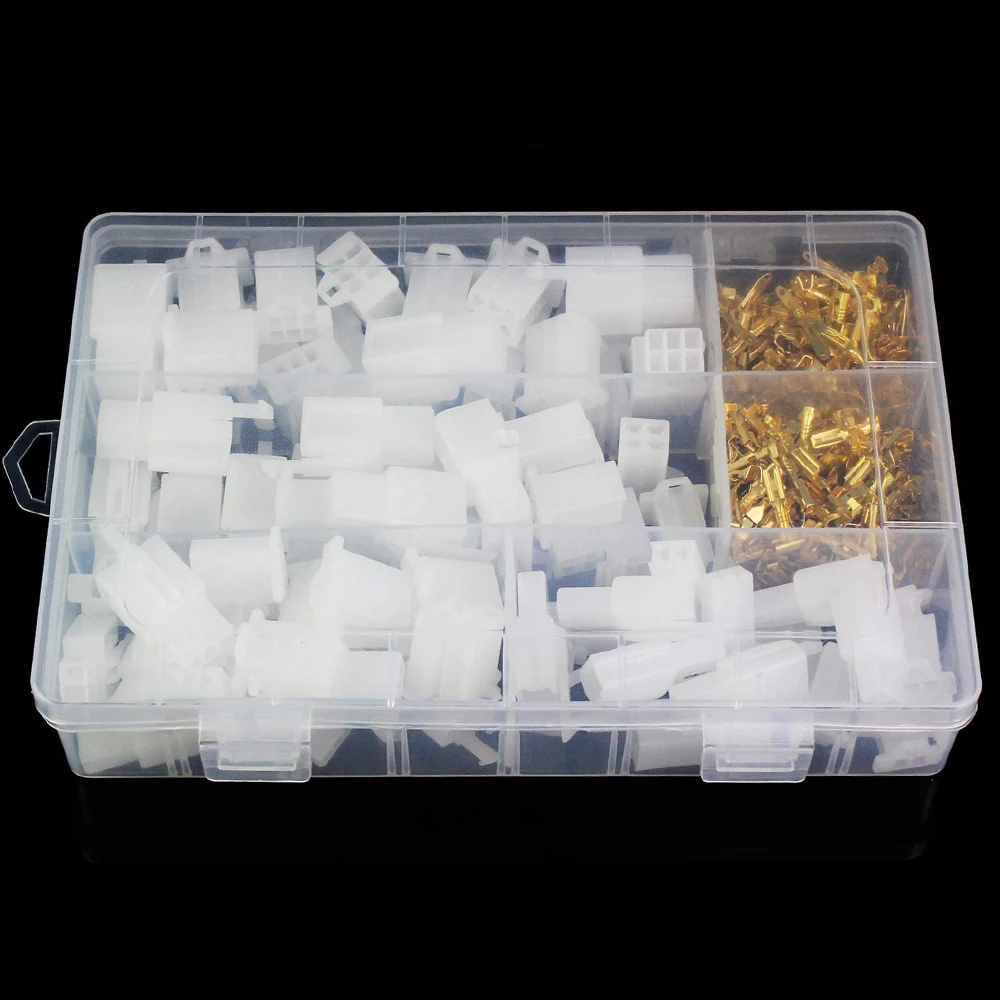 380-teiliges 2/3/4/6-Pin Kabelverbinder-Set für Auto, Schiffs- und Motorrad-Elektroanschlüsse (Stecker und Buchsen) – Detail 4