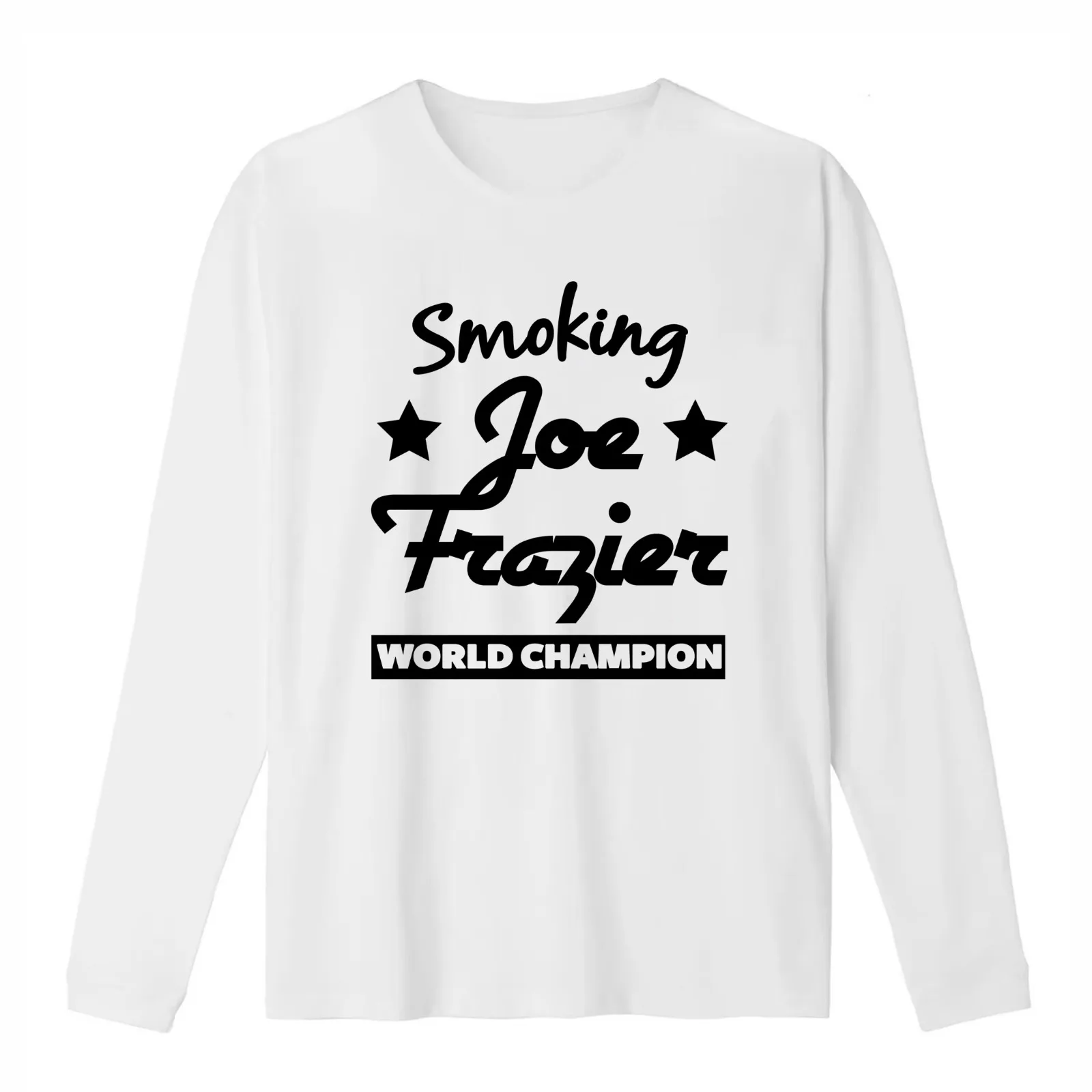Smokin Joe Frazier T-Shirt Summer Casual Cotton Tee Oversized Streetwear Tops Vintage Graphic Print Loose Fit Short Sleeve