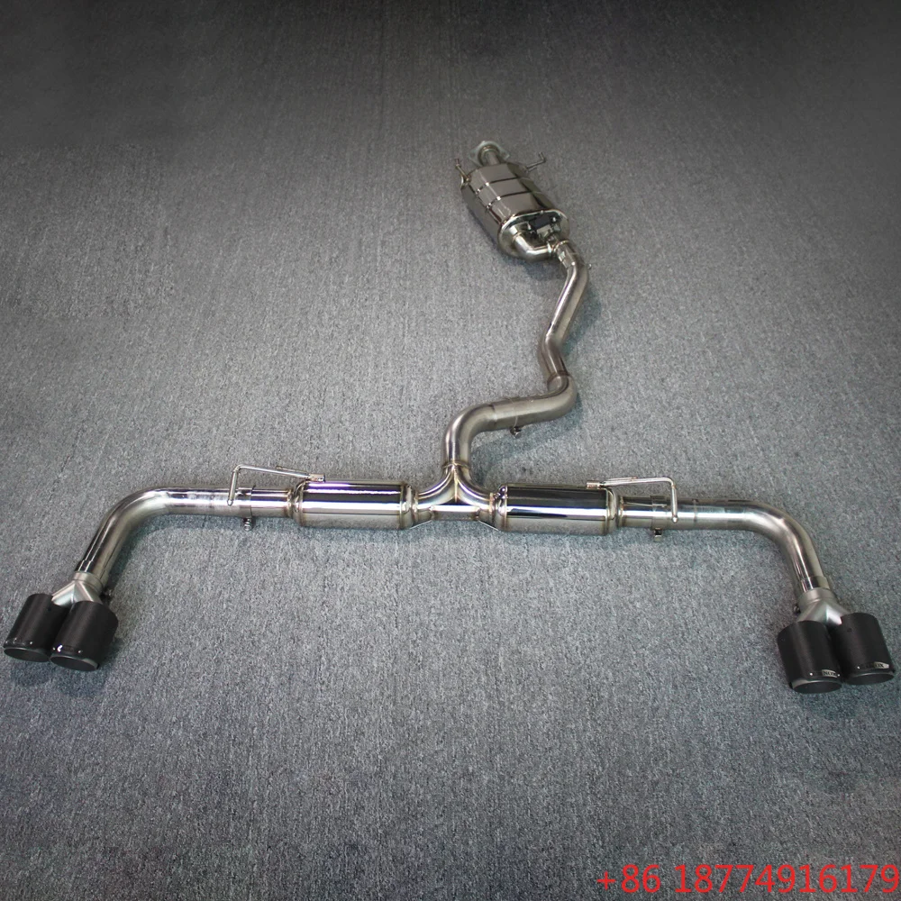 

OBM High Performance MM Ss304 Catback for RX300 RX330 RX350 RX 350h RX 450h+ RX 500h with Muffler Valve Exhaust System