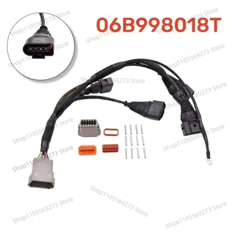 Ignition Coil Wiring Harness Kit 06B998018T for Audi VW 1.8T TT A4 B5 Jetta Loom