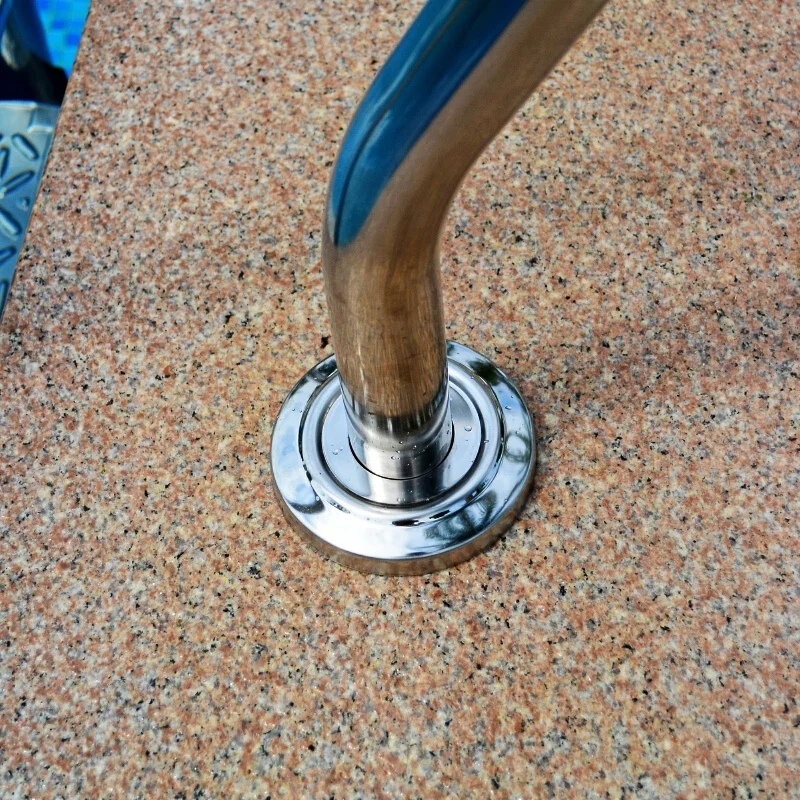 2026 أسعار المصنع بالجملة خطوات مخصصة قابلة للطي الفولاذ المقاوم للصدأ 304 الدرج درابزين سلم حمام سباحة #1