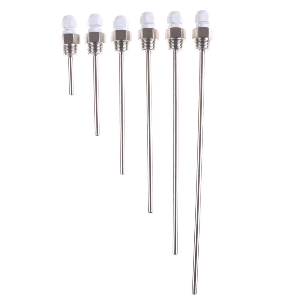 Thermowell For Temperature Sensors Featuring Stainless Steel Construction And 1/2 NPT Thread For Long Term Deployment