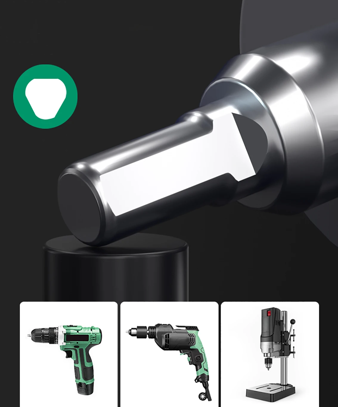 1Pcs 12-110mm Hole Saw Core Drill Bit for Stainless Steel Iron Copper Metal Opener Cutting Drill Bit DIY Tool Accessories