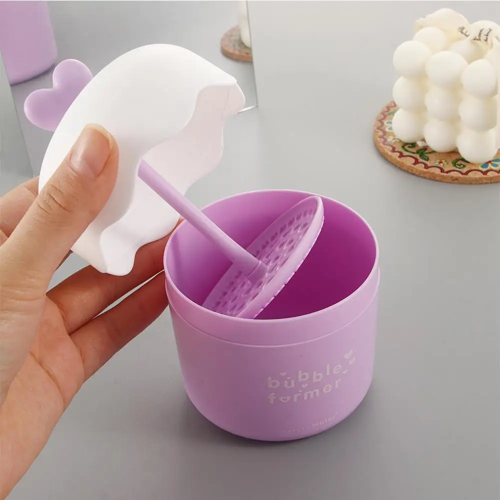 Draagbare snel schuimende diepe reiniging Zweep Bubble Foam Maker Cup Bubbler voor gezichtsreiniger Bubble Foamer