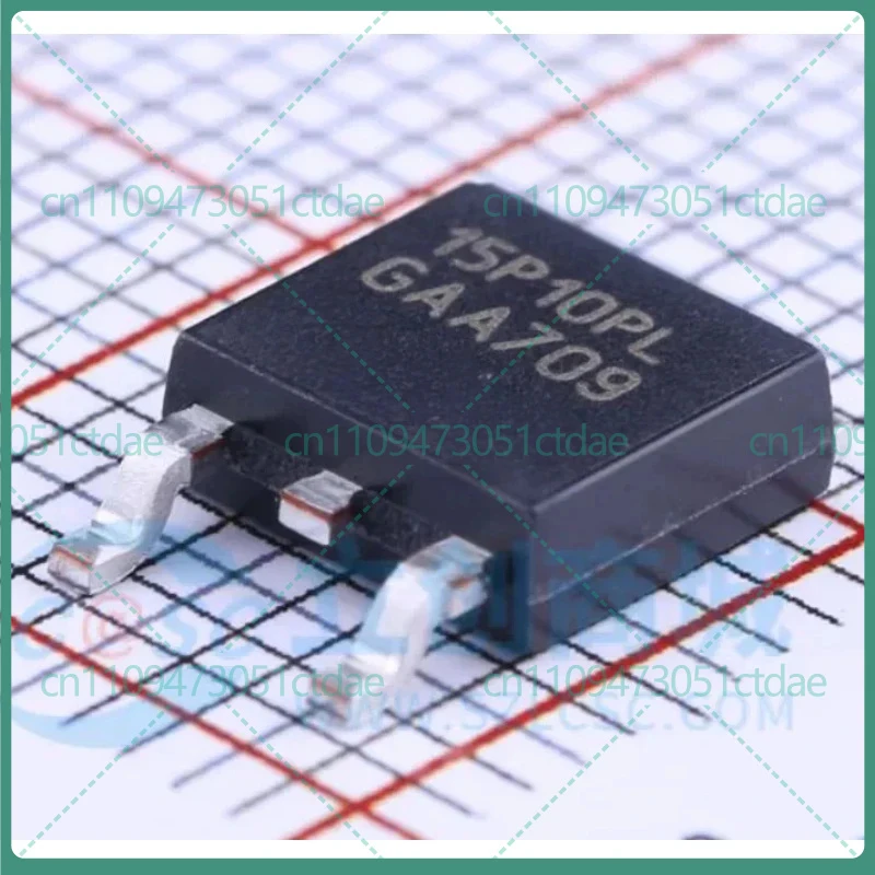 

10-50PCS For SPD15P10PLG 15P10PL TO-252 100V 15A P-Channel Power MOSFET ICC