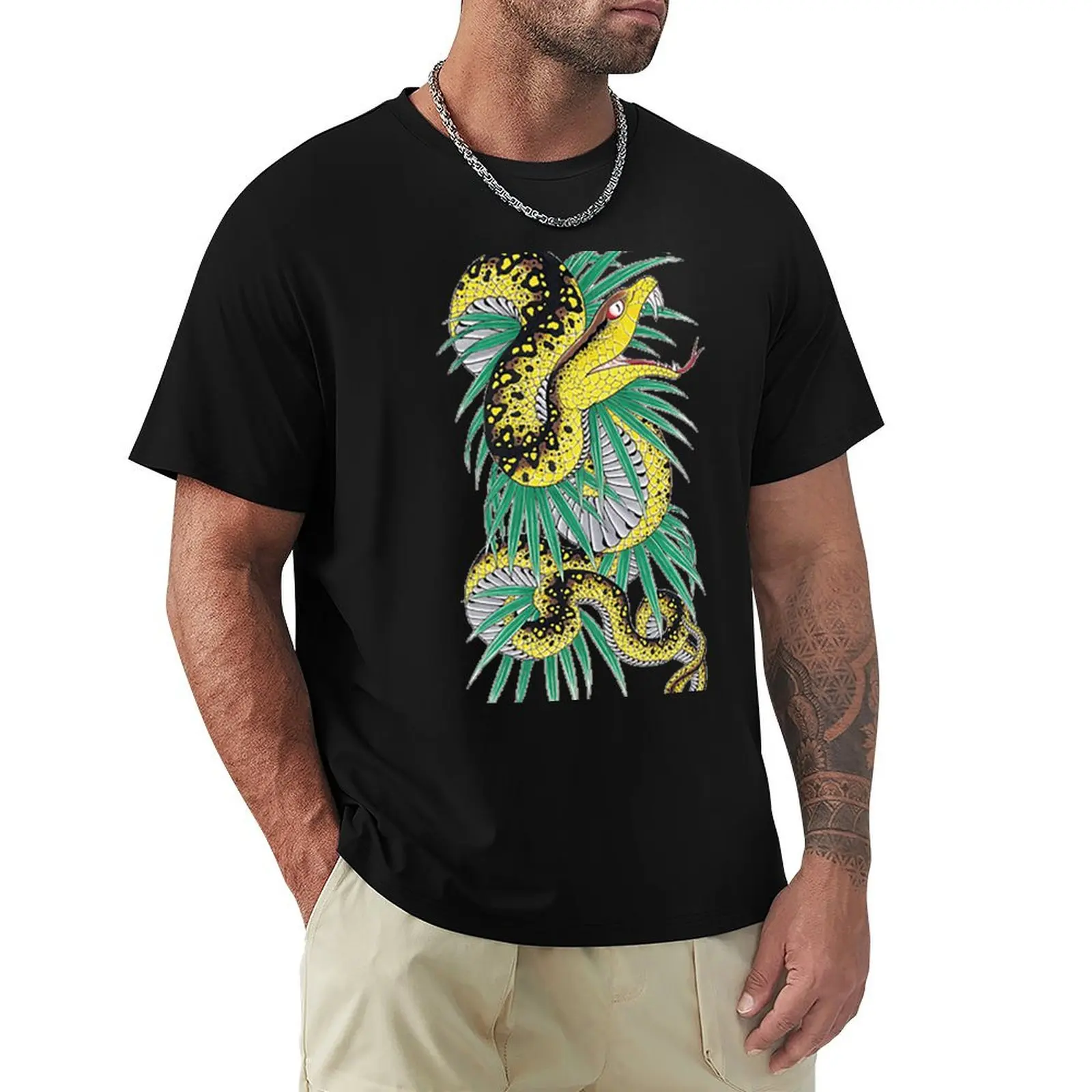 Yakuza Rikiya Tattoo T-Shirt t shirts for man cotton T-Shirt