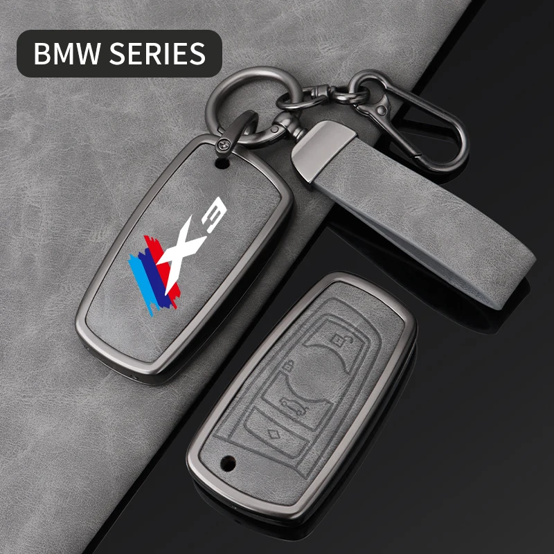

Zinc Alloy Car Key Case Cover Key Bag For Bmw F20 F30 G20 f31 F34 F10 G30 F11 X3 F25 X4 I3 M3 M4 1 3 5 Series Car Accessories