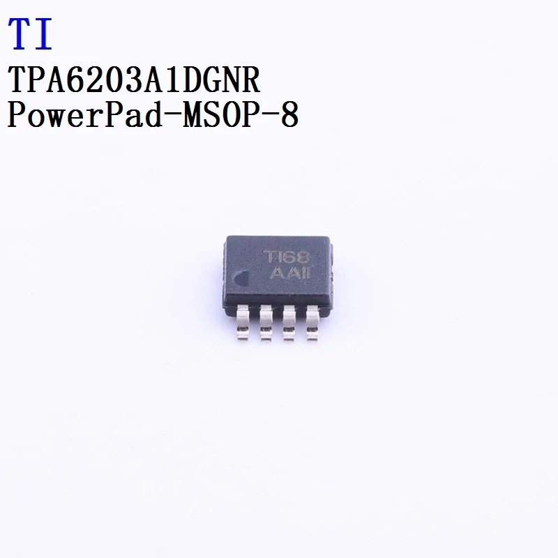 

5PCS TPA6203A1DGNR TPA6204A1DRBR TPA6205A1DGNR TPA6211A1DGNR TPA6211A1DRBR TI Operational Amplifier