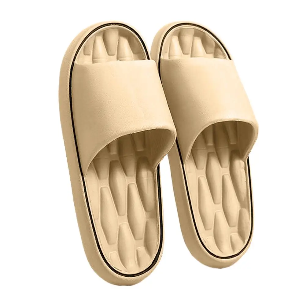 Modische superleichte Damen-Hausschuhe, rutschfeste EVA-elastische Schuhe, bunte Turnschuhe in der Tür, Badezimmer-Flip-Flops – Detail 7