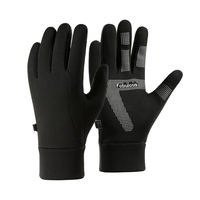 Winter Cycling Gloves for Men Anti-Slip Touch Screen Compatible Windproof Lining Warm Outdoor Sports Gloves forWeather