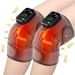 Heating Knee Massager Electric Knee Shoulder Vibration Massage Leg Support Arthritis Physiotherapy Osteoarthritis Keep Warm Wrap