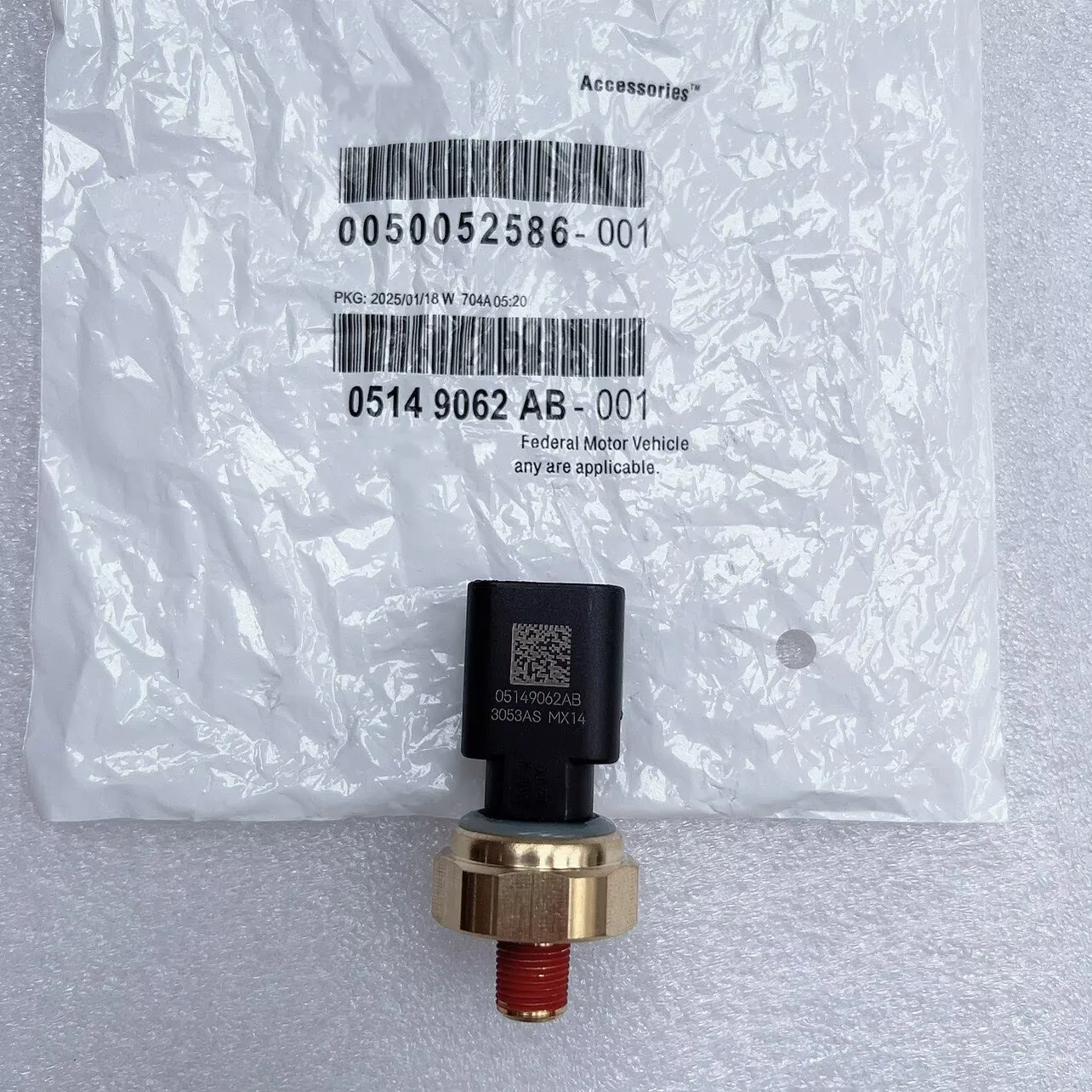 

Oil Pressure Sensor 5149062AB,For:3.0L,3.6L,5.7L,6.4L, Wrangler JK,Grand CherokeeWK,Journey,JC,RAM1500,Urban RV,2005-2016