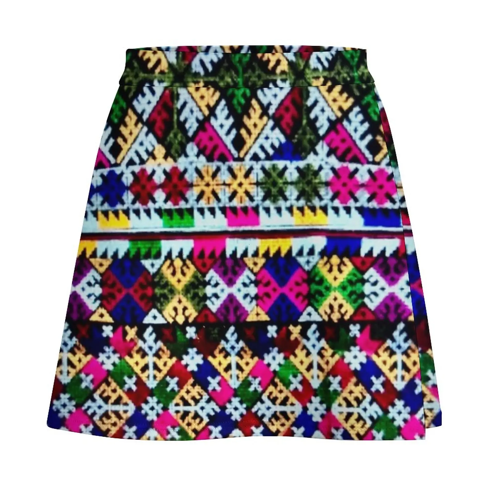 Iu Mien Trendy Embroidery Mini Skirt skirts for woman new in clothes korean ladies summer Mini Skirt