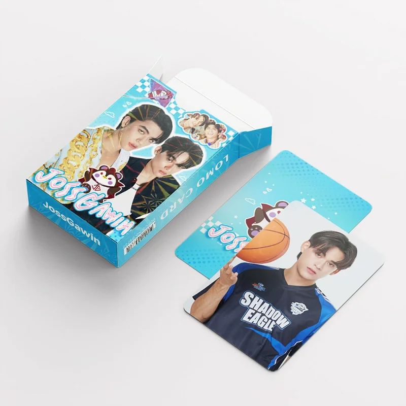 92PCS Thai Actor JossGavin Lomo Cards Set 60Pcs Idol Collectible Photocards + 32Pcs Decor Stickers Thai Drama Star Merch Gift image 6