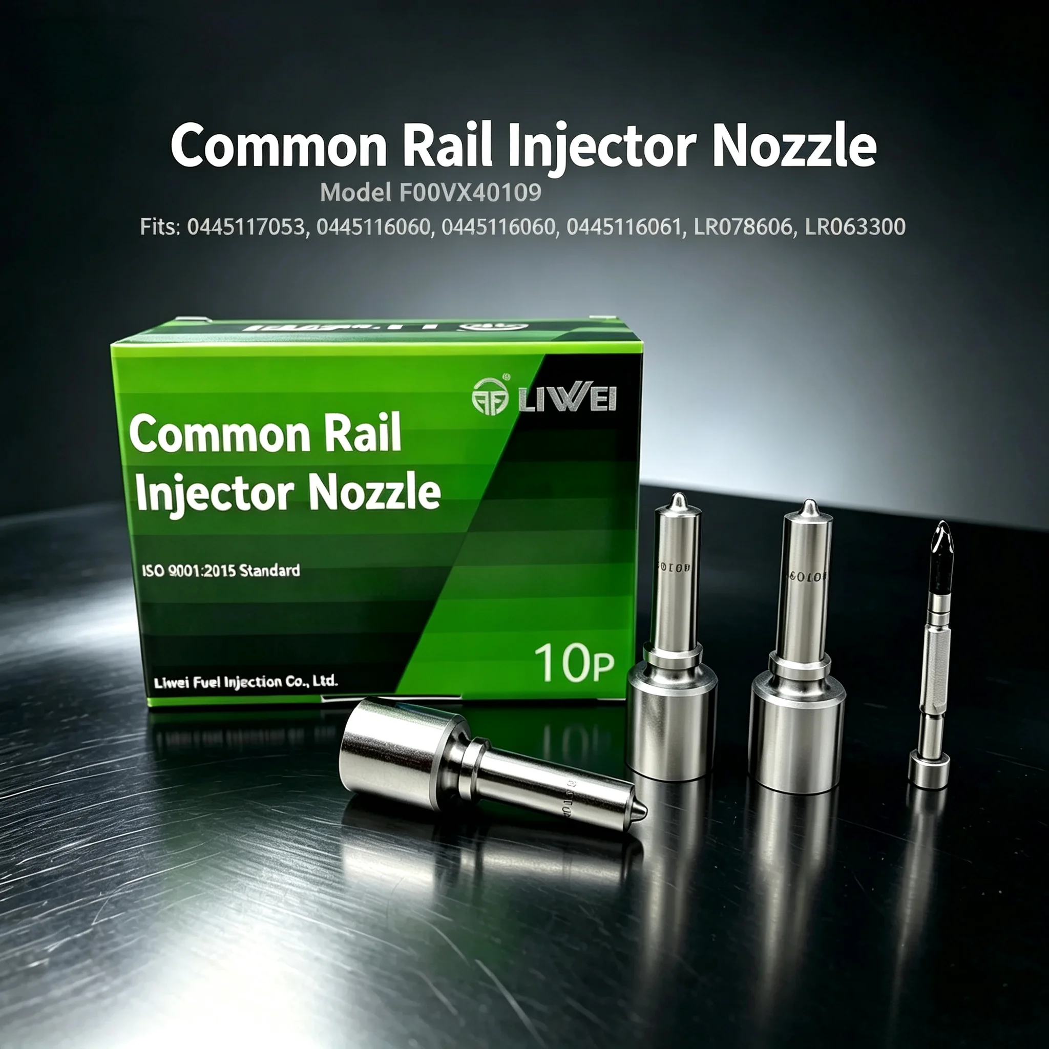 10PCS/Lot . Piezo Injector F00VX40109 Fit For 0445117053 0445116060 0445116061 LR078606 LR063300