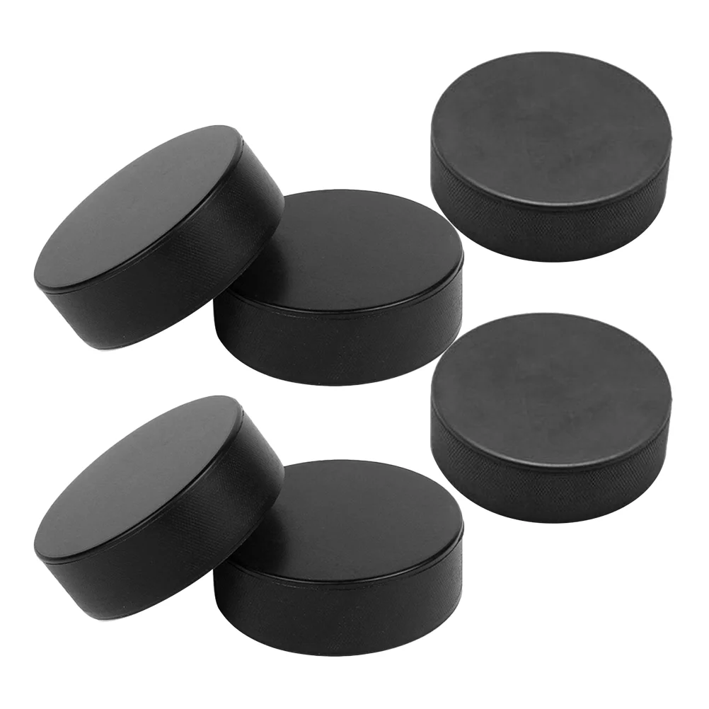 6 uds. Suministros de entrenamiento de Hockey, discos de hielo, juego ligero, juguete, Fitness callejero