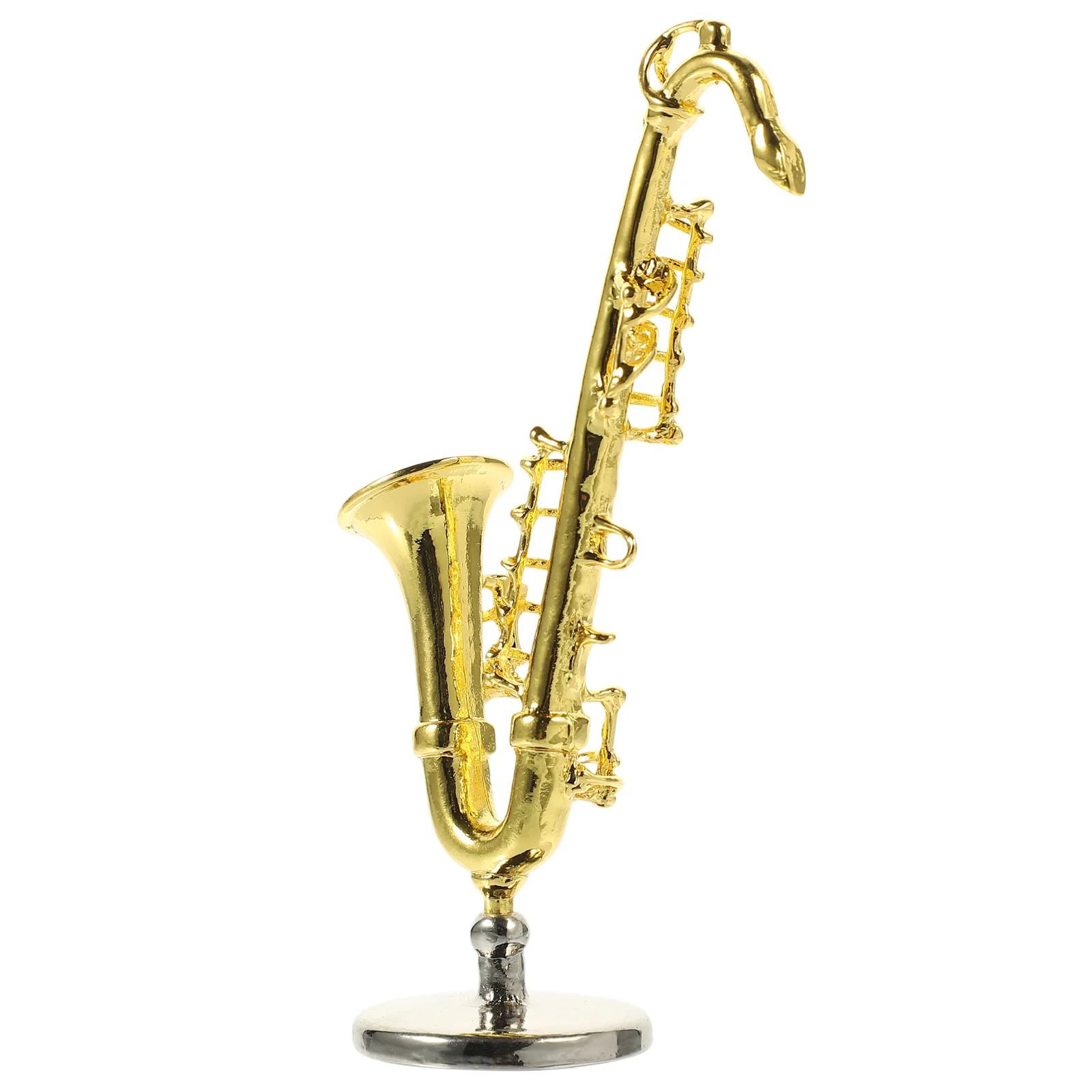 Practical Miniature Saxophone Adornment Exquisite Simulation Saxophone Model