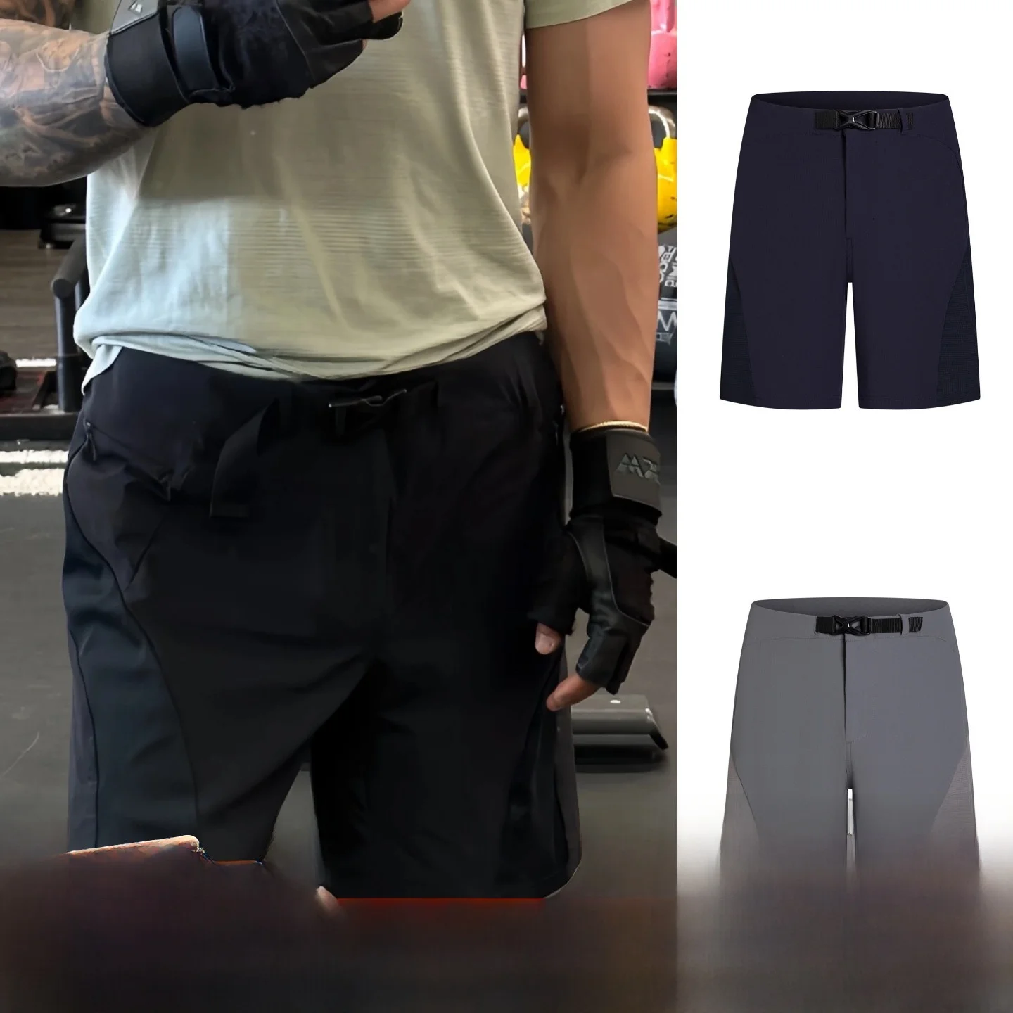 

Cool 3D Splicing Sports orts Men Women Outdoor Summer Breathable Qui Dry Straight Leg mid Waist Polyester Fiber orts