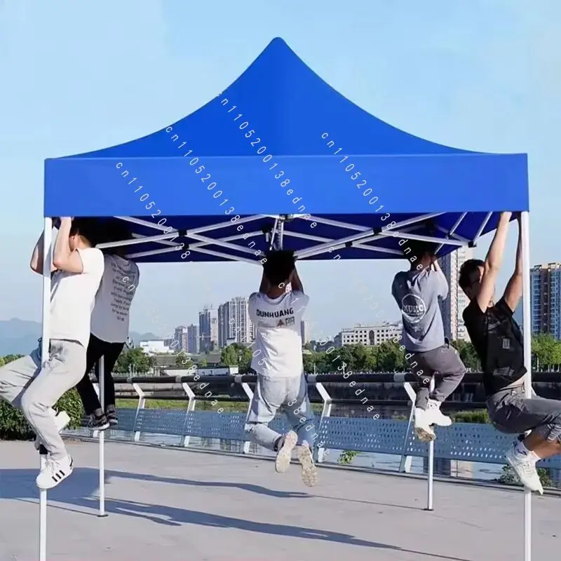 Four-legged stall tent advertising tent custom printing folding telescopic awning parking shed awning
