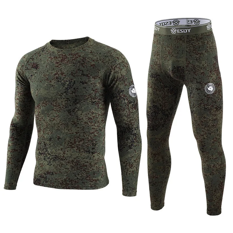 Conjunto térmico táctico para hombre – Chaqueta y pantalón outdoor