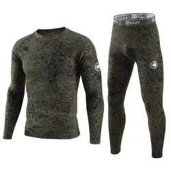 Conjunto térmico táctico para hombre – Chaqueta y pantalón outdoor