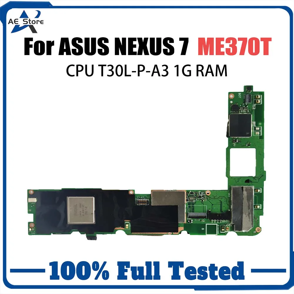 

Laptop Mainboard For ASUS NEXUS 7 ME370TME370T Computer Motherboard With T30L-P-A3 1G RAM 16G SSD Systemboard 100% Tested OK