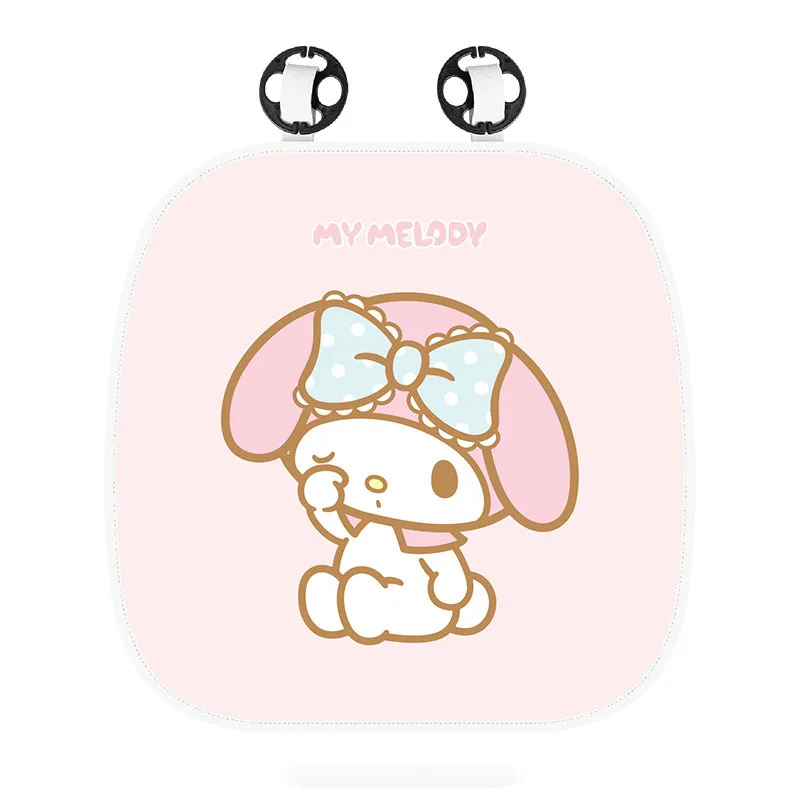 Sanrio เบาะรองนั่งในรถยนต์ เบาะรองเอว เบาะป้องกันรถยนต์ พรมรถตุ๊กตา My Melody รถ เบาะรองนั่งกันลื่น อุปกรณ์เสริมในรถยนต์