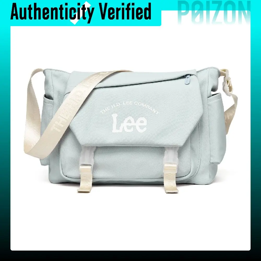 Lee Fabric Crossbody Bags Regular Unisex Sky Blue/Taro Purple/Sea Salt Gray LE230038M-1