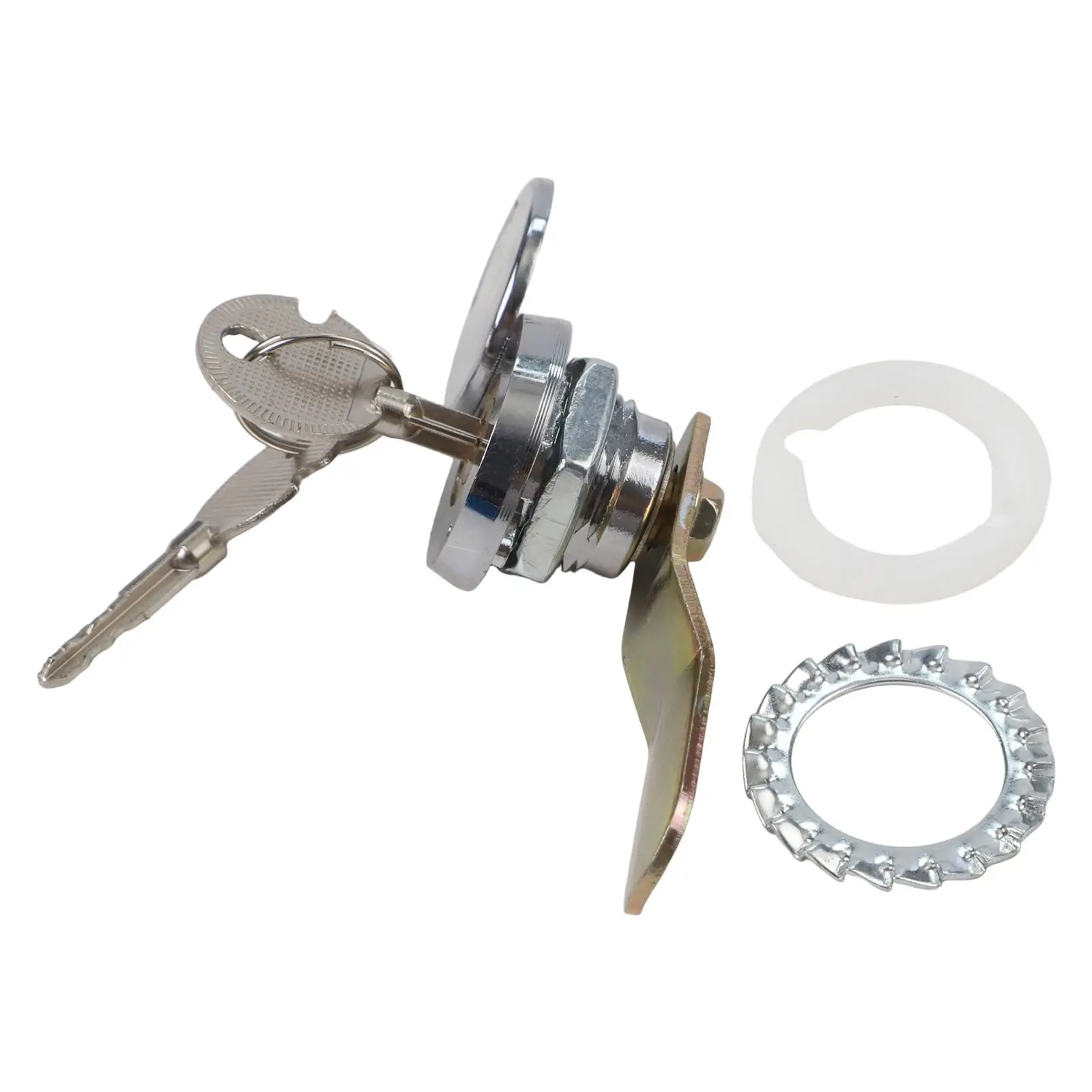 قفل كامة بمفتاح، بناء يدوم طويلاً، أداء موثوق به للإعدادات الصناعية لصناديق المعدات