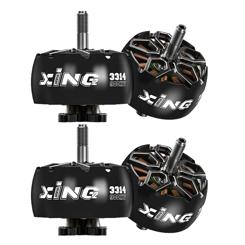 IFlight XING2 3314 Cinelifter Motor 900KV 6S Brushless Motors for RC FPV Drone Part Black FPV Traversing Machine Motor