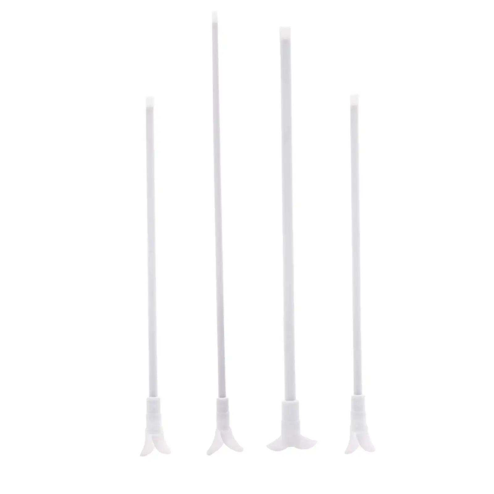Pala di Agitazione in PTFE, Lunghezza 25-500mm, Diametro Asta 7mm, Lama Agitatrice Diametro 40-118mm per Laboratorio
