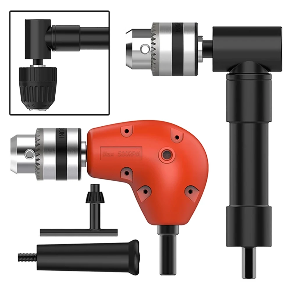 

90 Degree Right Angle Drill Adapter Flexible Shaft Extension Bit for Screwdriver Hand Tool Electric Drills Corner Accessories