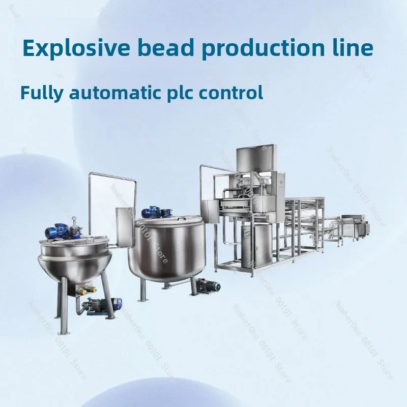 Popping Boba Injection Line Blueberry Mango Flavor Popping Boba Forming Machine Popping Boba Production Equipment