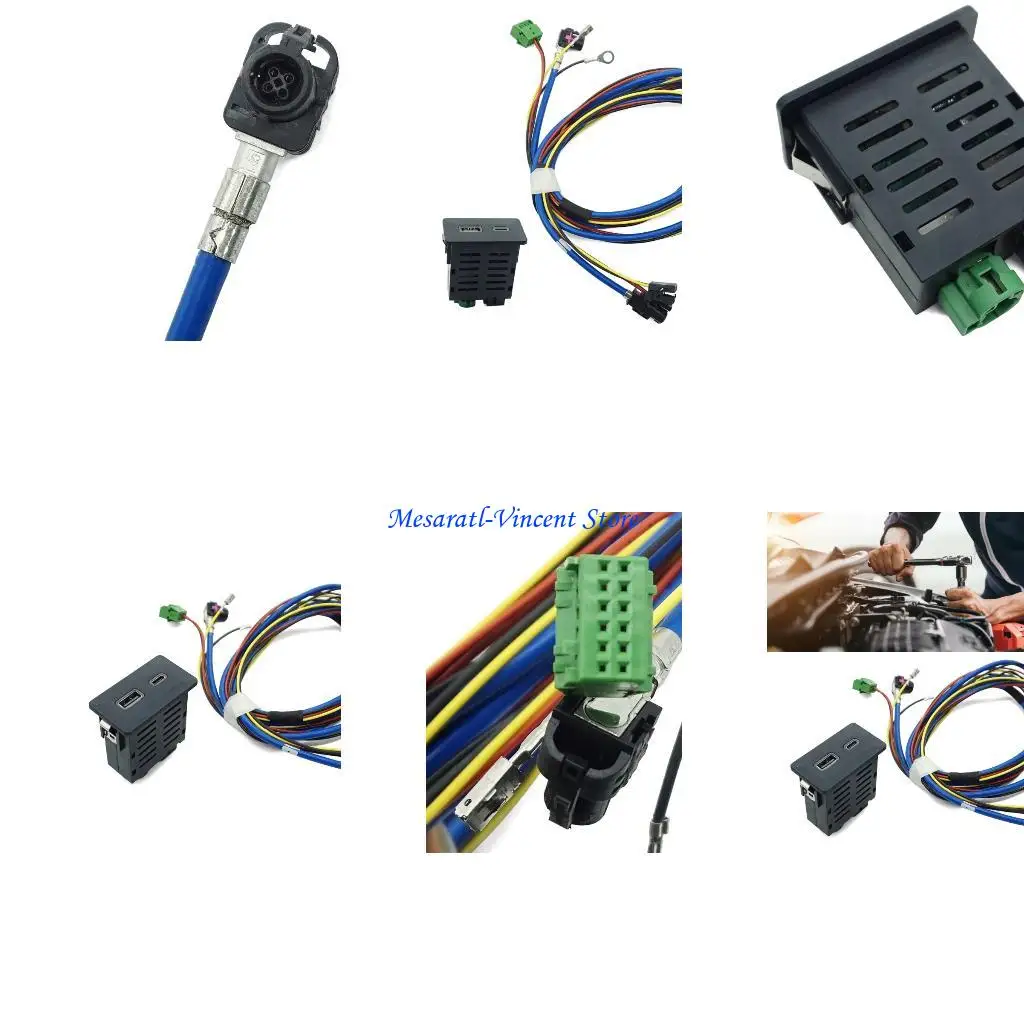 A70F Golf Automotive system Wire Rugged ABS Material Hassle