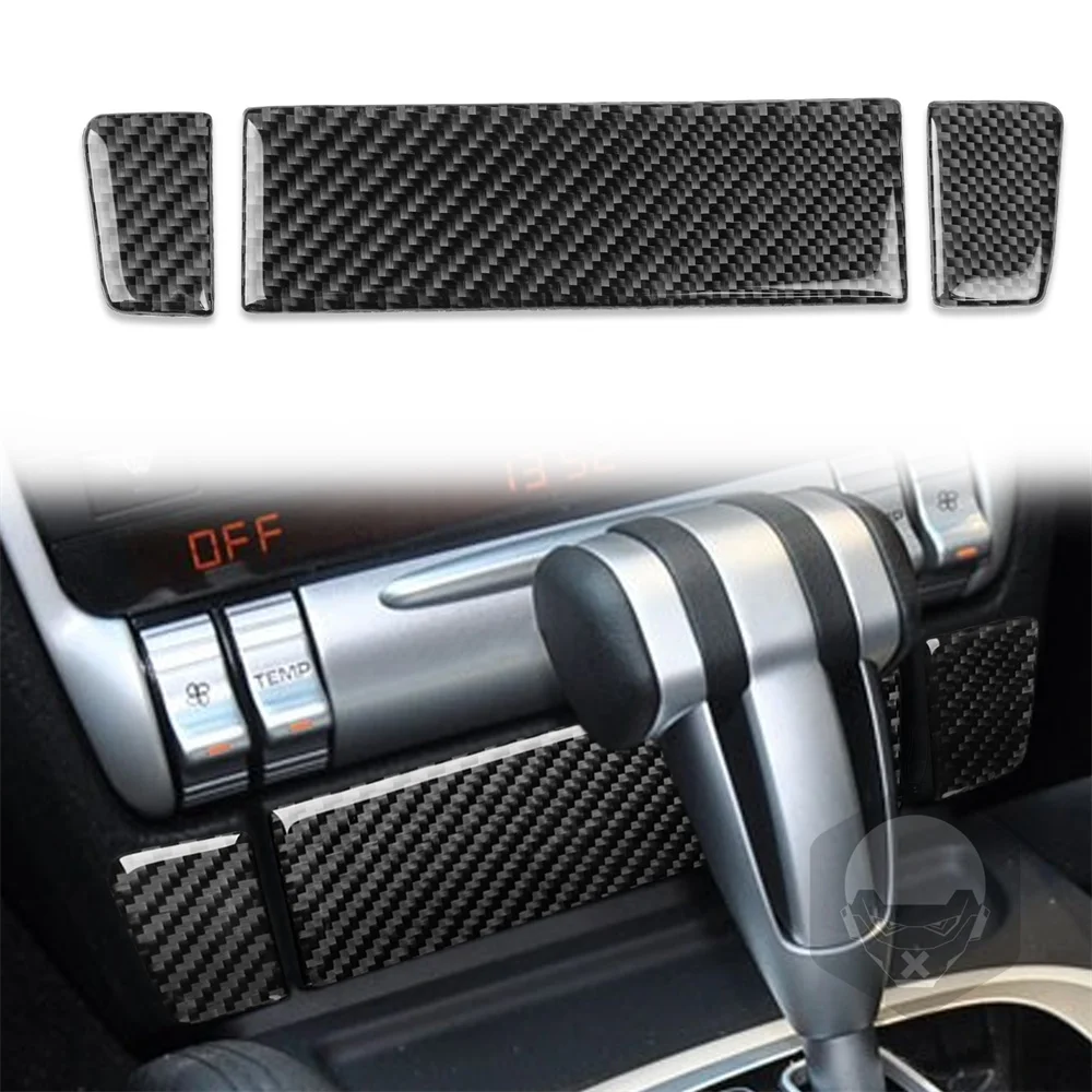 

For Porsche Cayenne S gts Turbo 2003-2010 Ashtray Carbon Fiber Decorative Sticker