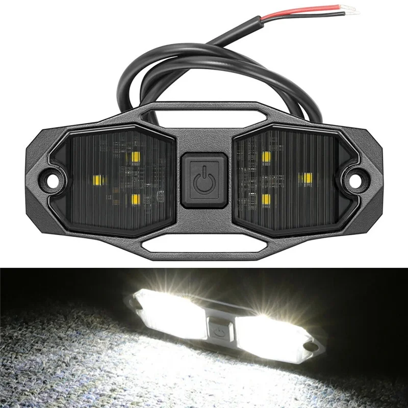 Ac29-UTV Dome Light Roll Bar Mount For Polaris For RZR For UTV 4WD For Can-Am Roof Bumper LED Reading Light