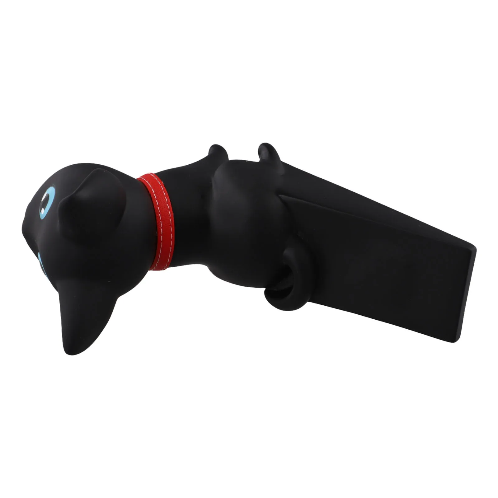 Non Drilling Door Stopper Featuring Cute Cat Design Protects Walls Prevents Drafts and Includes Rotatable Head