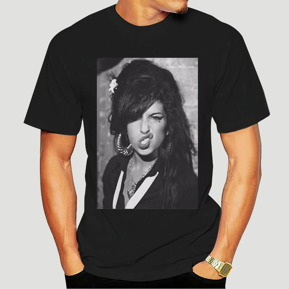 Men T shirt Hot Sale Amy Winehouse Legardary s funny t-shirt novelty tshirt women 2723K