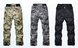 Pantalones de nieve impermeables para hombre y adulto, pantalones cálidos para esquí, Snowboard, patín, nieve, exteriores, novedad