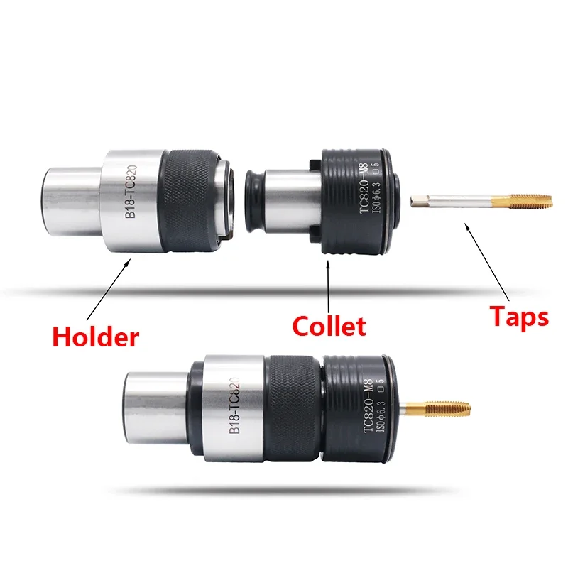 Protection Tapping Chuck Conversion Head Shank Body GT12 GT24 JT6 B12 B16 B18 B22 Tapping Jacket Quick Change Coupling Sleeve