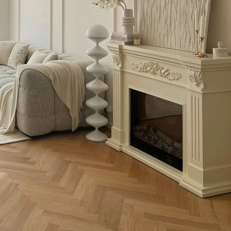 Fire Orb Gfrc Mantel ديكور حديث مدفأة كهربائية إدراج فندق منزلي استخدام تطبيق عن بعد باللغة الإنجليزية