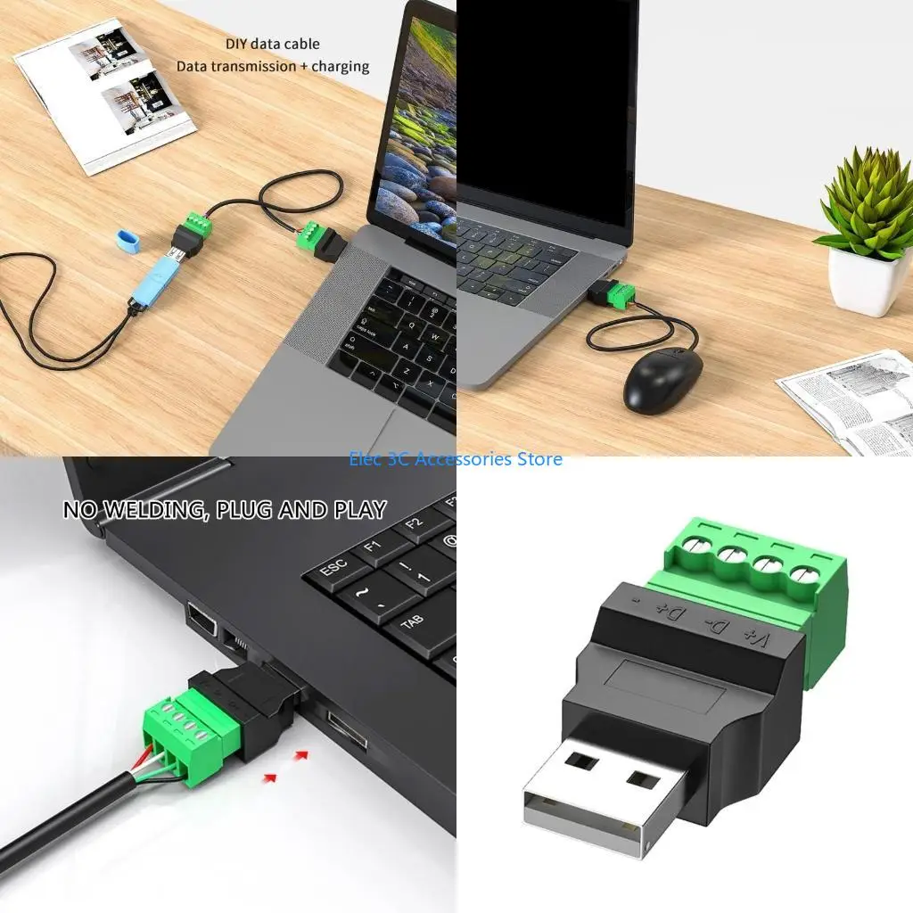 Y51A USB 2.0 Quick Connection Adapter For Mouse Keyboards Card Reader Printer Usb Fan