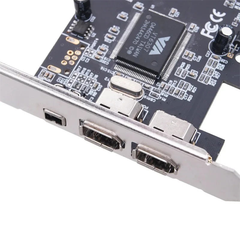 PCI‑E X1 1394 Firewire Capture Card, Plug‑and‑Play Adapter for DV Camcorder Video Signal Acquisition